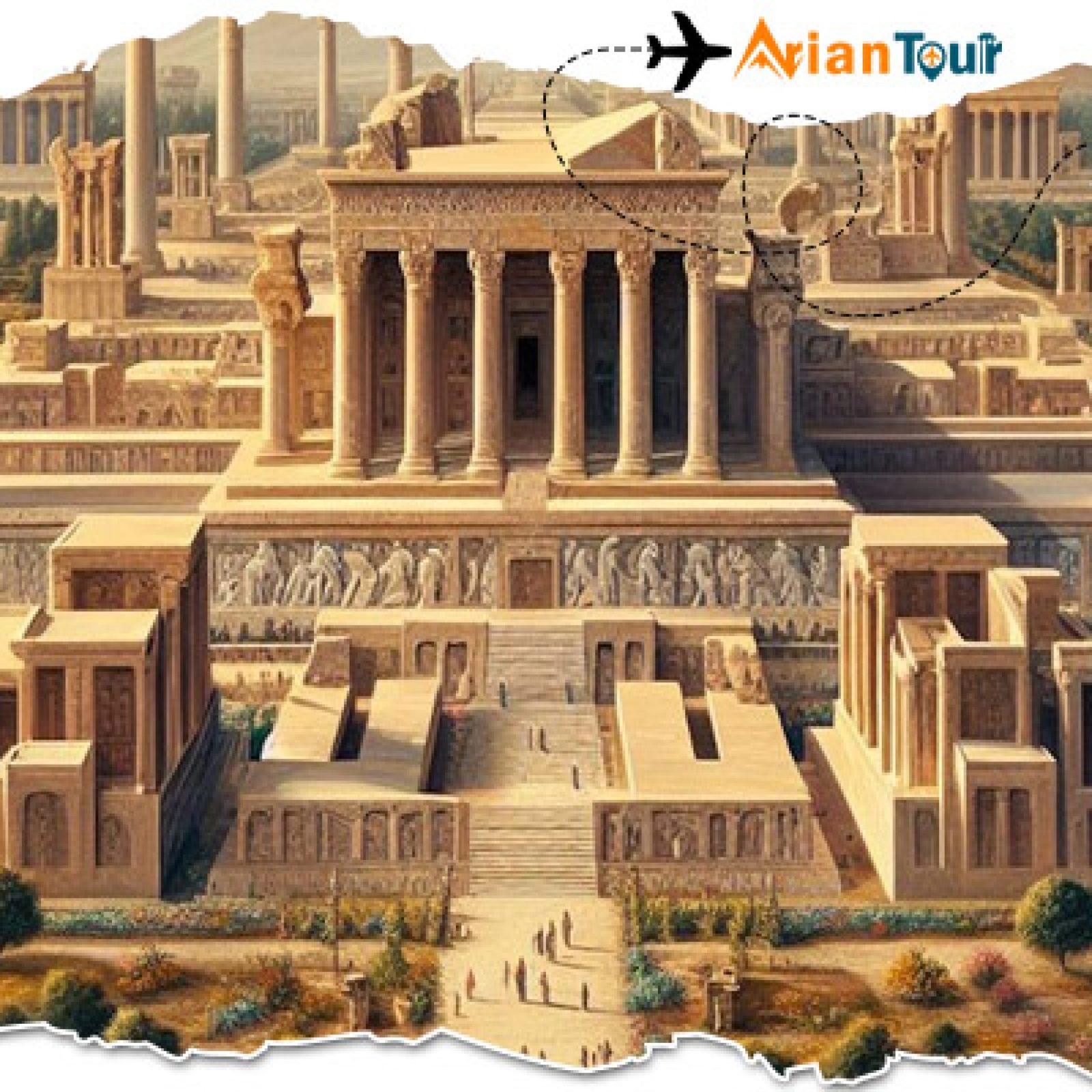 Persepolis on the Classic Persia route