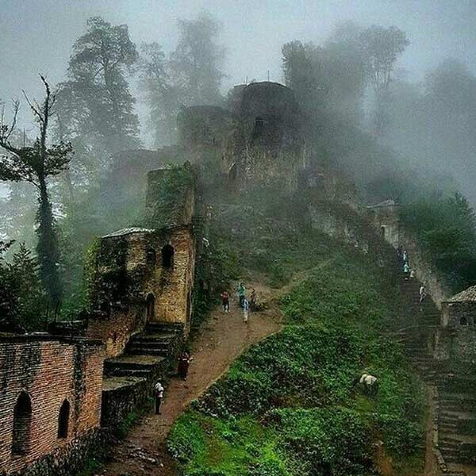 Rudkhan Castle in the northern forests