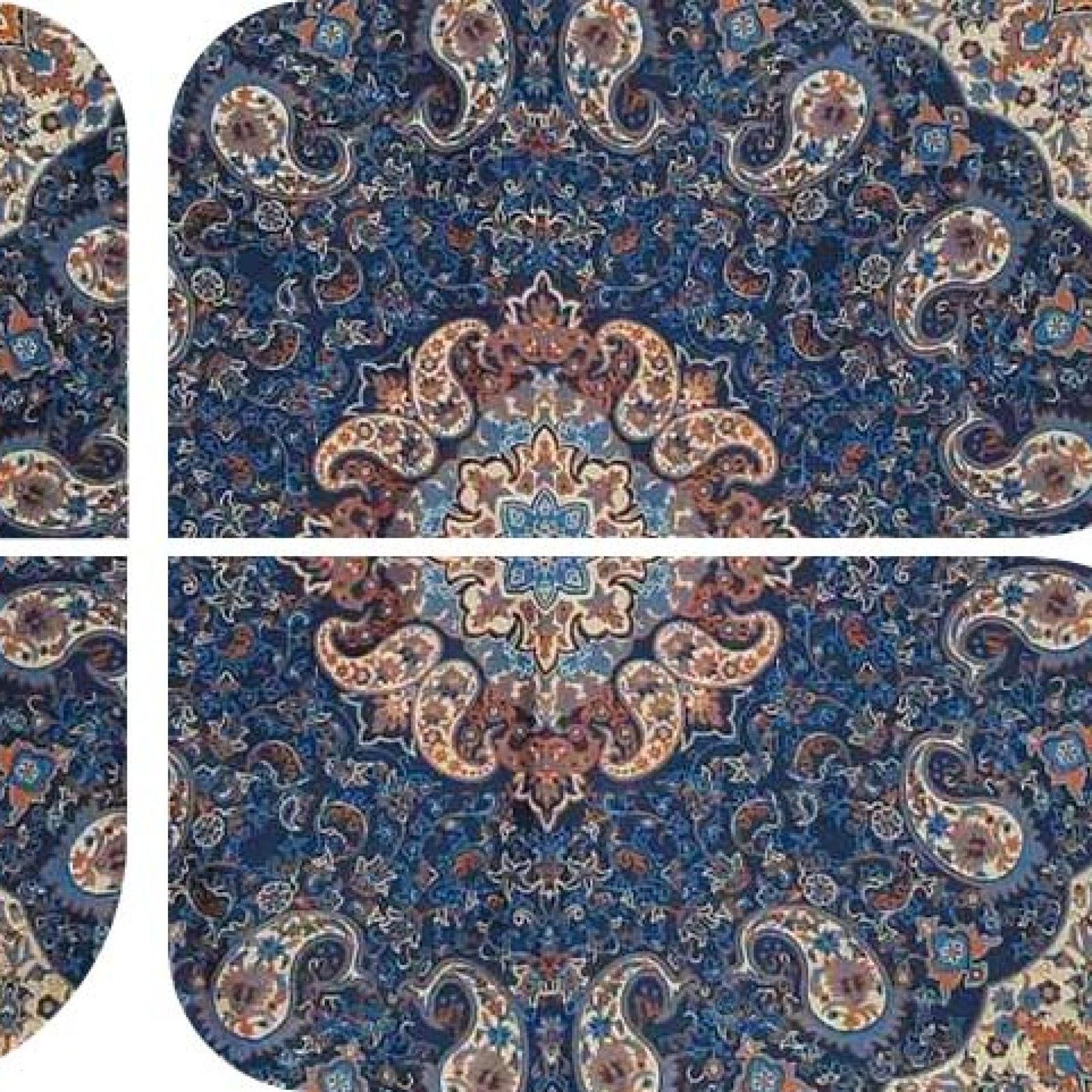 Hand-woven Persian Termeh textile